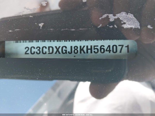 Aukcja sprzedaży 2019 Dodge Charger Scat Pack Rwd, vin: 2C3CDXGJ8KH564071, numer aukcji: 44721072