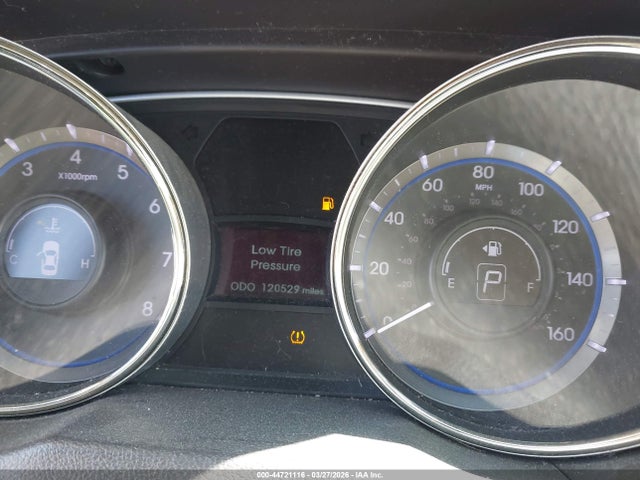 Aukcja sprzedaży 2013 Hyundai Sonata Gls, vin: 5NPEB4AC7DH594255, numer aukcji: 44721116