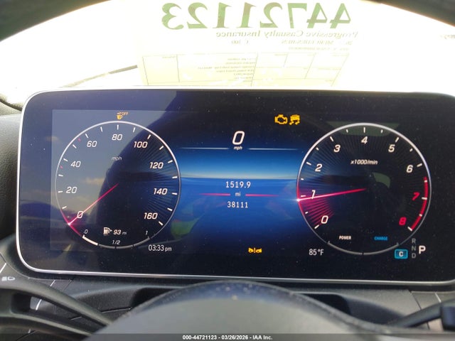 44721123 :رقم المزاد ، W1KAF4GB8PR089670 vin ، 2023 Mercedes-benz C 300 Sedan مزاد بيع