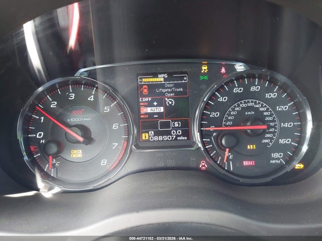 Продажа на аукционе авто 2018 Subaru Wrx Sti Limited, vin: JF1VA2T66J9803820, номер лота: 44721182