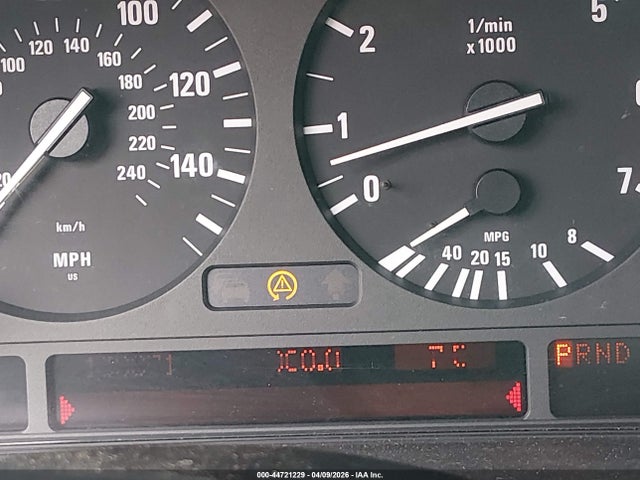44721229 :رقم المزاد ، WBADN63432GN87726 vin ، 2002 Bmw 540ia مزاد بيع