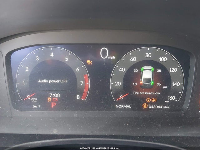 2024 Acura Integra A-spec მანქანა იყიდება აუქციონზე, vin: 19UDE4H30RA024705, აუქციონის ნომერი: 44721236