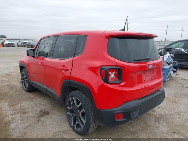 2021 Jeep Renegade Jeepster Fwd მანქანა იყიდება აუქციონზე, vin: ZACNJCAB5MPM46145, აუქციონის ნომერი: 44721343