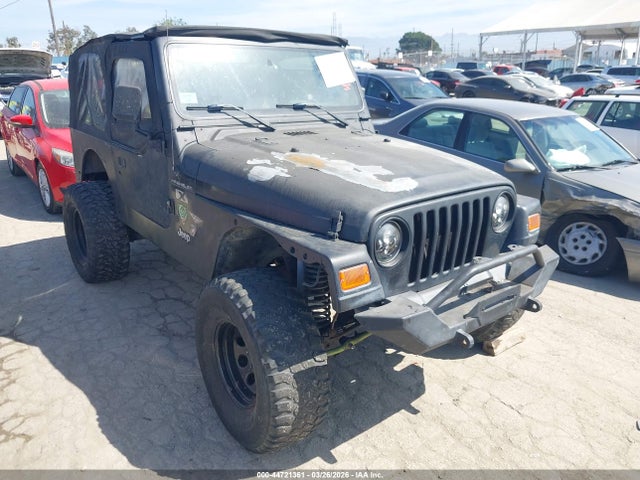 2002 JEEP WRANGLER 1J4FA39S82P773395