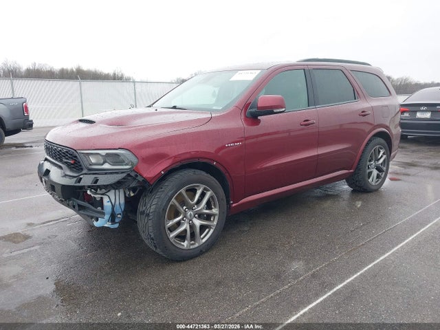 2022 Dodge Durango R/t Plus Awd მანქანა იყიდება აუქციონზე, vin: 1C4SDJCT5NC134274, აუქციონის ნომერი: 44721363