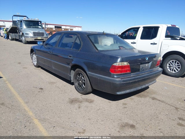44721373 :رقم المزاد ، WBAGH83431DP28620 vin ، 2001 Bmw 740il مزاد بيع
