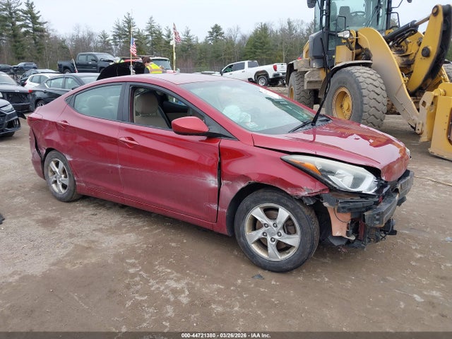 2014 Hyundai Elantra Se მანქანა იყიდება აუქციონზე, vin: 5NPDH4AE9EH469738, აუქციონის ნომერი: 44721380