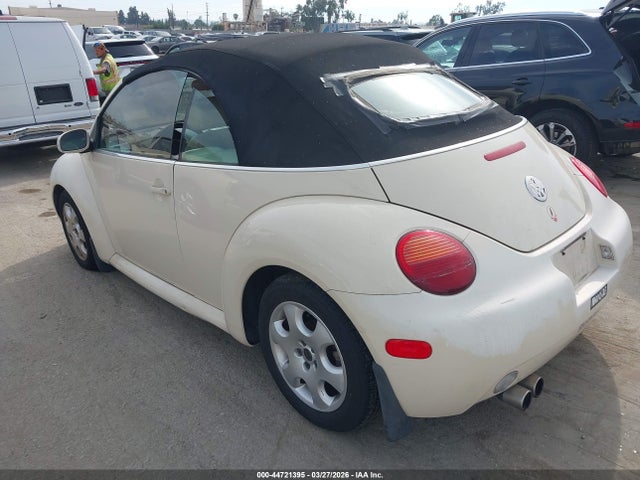 44721395 :رقم المزاد ، 3VWCK21Y03M332283 vin ، 2003 Volkswagen New Beetle Gls مزاد بيع