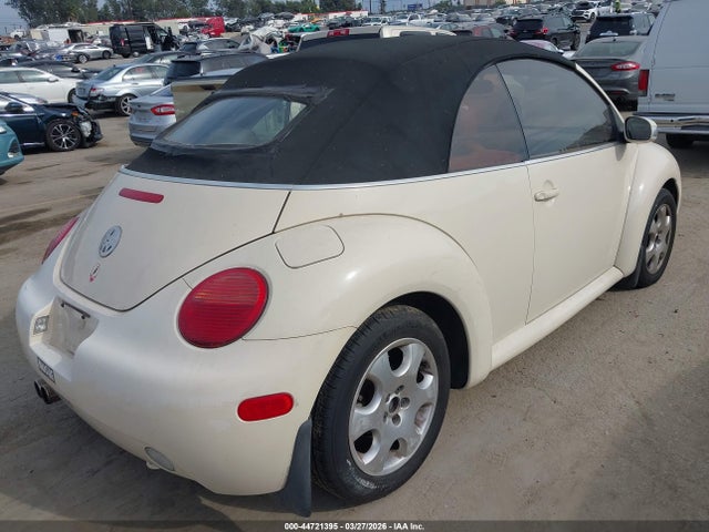 44721395 :رقم المزاد ، 3VWCK21Y03M332283 vin ، 2003 Volkswagen New Beetle Gls مزاد بيع