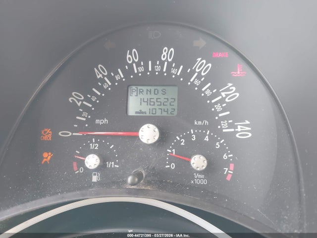 44721395 :رقم المزاد ، 3VWCK21Y03M332283 vin ، 2003 Volkswagen New Beetle Gls مزاد بيع
