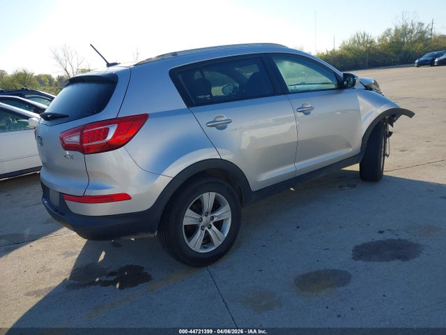 2012 Kia Sportage Lx მანქანა იყიდება აუქციონზე, vin: KNDPB3A25C7238738, აუქციონის ნომერი: 44721399