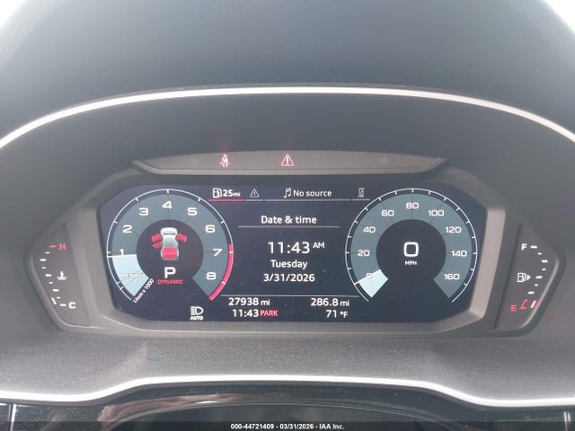 Aukcja sprzedaży 2024 Audi Q3 Premium Plus 45 Tfsi S Line Quattro Tiptronic, vin: WA1EECF31R1031107, numer aukcji: 44721409
