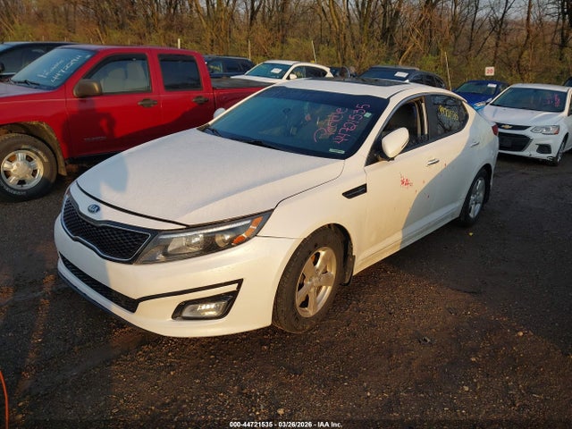 2015 Kia Optima Lx მანქანა იყიდება აუქციონზე, vin: KNAGM4A71F5645173, აუქციონის ნომერი: 44721535