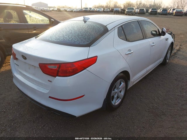 2015 Kia Optima Lx მანქანა იყიდება აუქციონზე, vin: KNAGM4A71F5645173, აუქციონის ნომერი: 44721535