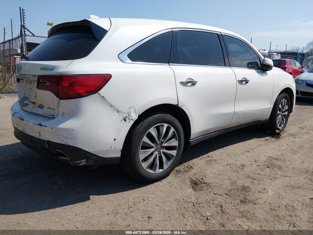 Продаж на аукціоні авто 2016 Acura Mdx, vin: 5FRYD4H68GB023298, номер лоту: 44721560