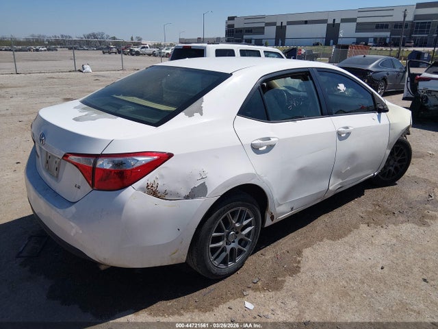 2016 Toyota Corolla Le მანქანა იყიდება აუქციონზე, vin: 5YFBURHE1GP436762, აუქციონის ნომერი: 44721561