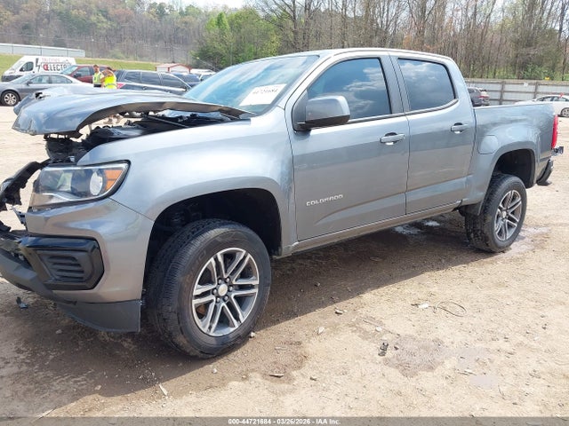Продажа на аукционе авто 2021 Chevrolet Colorado 2wd  Short Box Wt, vin: 1GCGSBEN7M1220230, номер лота: 44721684