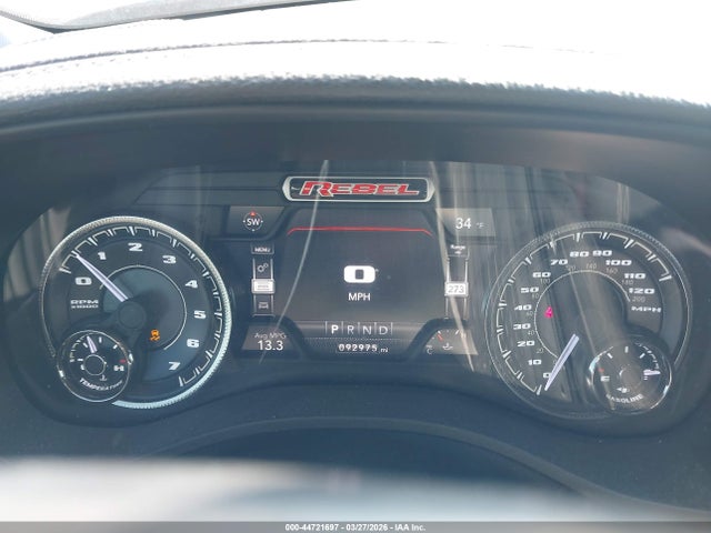 44721697 :رقم المزاد ، 1C6SRFLT7LN168272 vin ، 2020 Ram 1500 Rebel  4x4 5'7 Box مزاد بيع