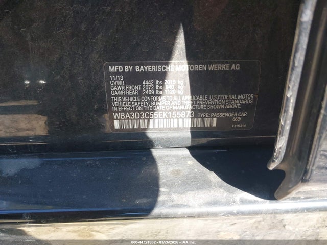 2014 BMW 328D WBA3D3C55EK155873 Photo 8