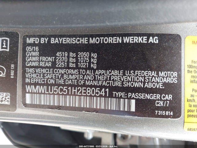 Mini Clubman Cooper S 2017 WMWLU5C51H2E80541 Image 9