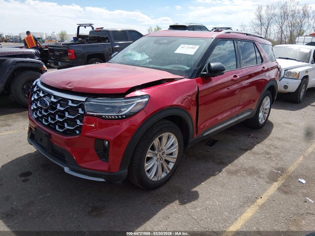 2025 Ford Explorer Platinum მანქანა იყიდება აუქციონზე, vin: 1FMUK8HH3SGA64320, აუქციონის ნომერი: 44721989