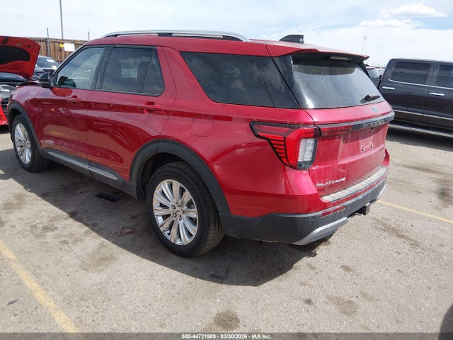 2025 Ford Explorer Platinum მანქანა იყიდება აუქციონზე, vin: 1FMUK8HH3SGA64320, აუქციონის ნომერი: 44721989