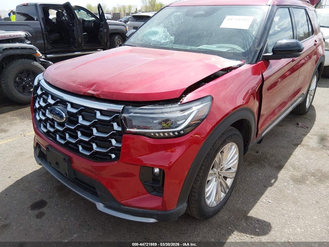 2025 Ford Explorer Platinum მანქანა იყიდება აუქციონზე, vin: 1FMUK8HH3SGA64320, აუქციონის ნომერი: 44721989