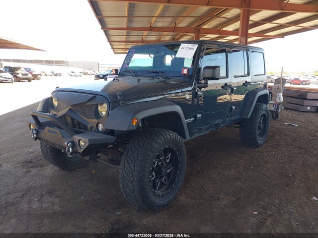 2017 Jeep Wrangler Unlimited Sport 4x4 მანქანა იყიდება აუქციონზე, vin: 1C4BJWDG4HL691043, აუქციონის ნომერი: 44722006