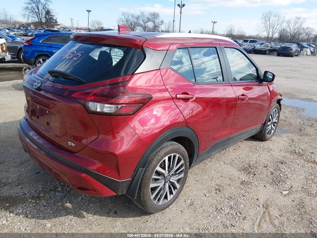 44722025 :رقم المزاد ، 3N1CP5CV8PL505507 vin ، 2023 Nissan Kicks Sv Xtronic Cvt مزاد بيع