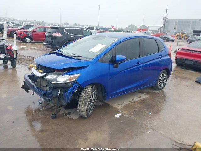 44722065 :رقم المزاد ، 3HGGK5H9XJM736694 vin ، 2018 Honda Fit Ex-l مزاد بيع