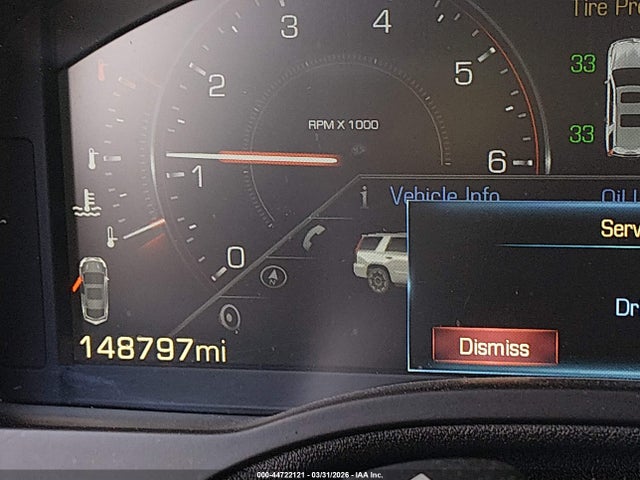 44722121 :رقم المزاد ، 1GYS4NKJXFR514095 vin ، 2015 Cadillac Escalade Premium مزاد بيع