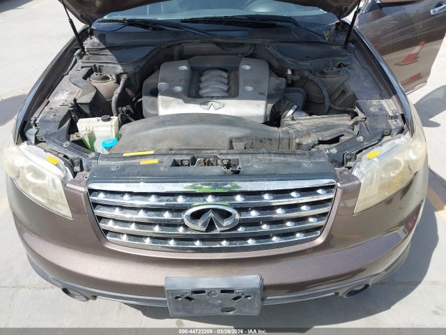 Aukcja sprzedaży 2006 Infiniti Fx45, vin: JNRBS08W06X400281, numer aukcji: 44722208