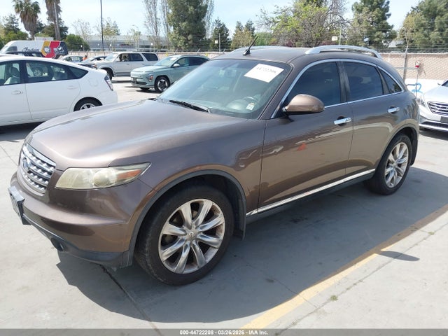 Aukcja sprzedaży 2006 Infiniti Fx45, vin: JNRBS08W06X400281, numer aukcji: 44722208