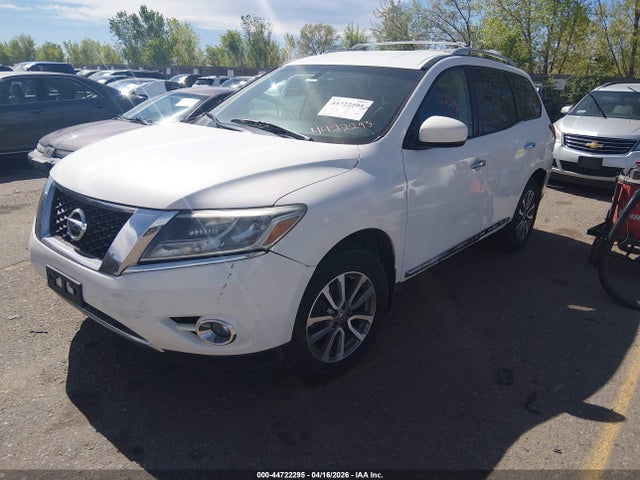 2013 Nissan Pathfinder Sl მანქანა იყიდება აუქციონზე, vin: 5N1AR2MM3DC652209, აუქციონის ნომერი: 44722295