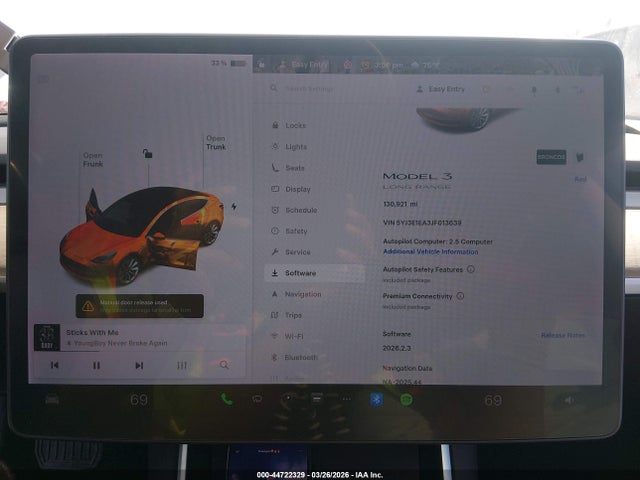 Aukcja sprzedaży 2018 Tesla Model 3 Long Range/mid Range, vin: 5YJ3E1EA3JF013639, numer aukcji: 44722329
