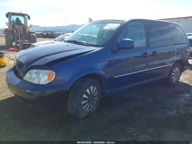 44722335 :رقم المزاد ، KNDUP131346508800 vin ، 2004 Kia Sedona Ex/lx مزاد بيع