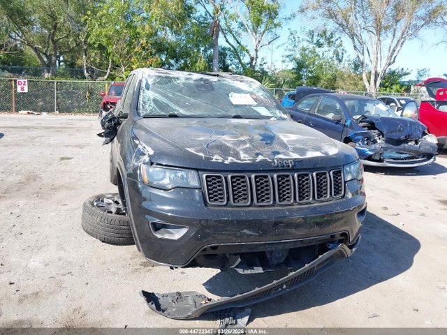 44722347 :رقم المزاد ، 1C4RJEBG3MC595359 vin ، 2021 Jeep Grand Cherokee 80th Anniversary 4x2 مزاد بيع
