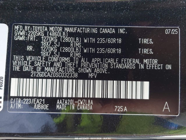 Lexus Nx 250 Premium 2025 2T2GDCAZ0SC032338 Image 9