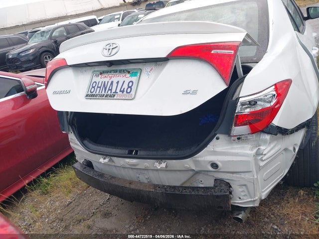 Toyota COROLLA SE 2019 5YFBURHEXKP887682 Image 16