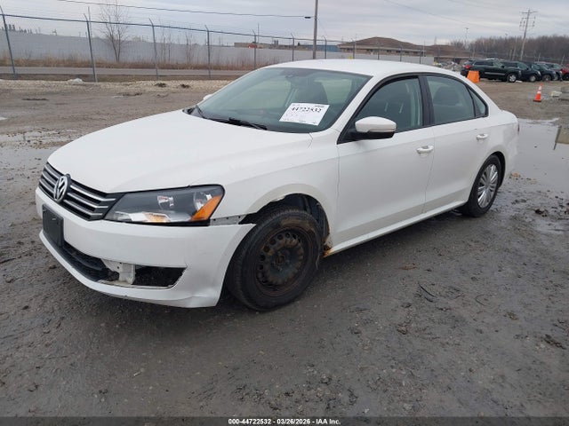 2014 Volkswagen Passat 2.5l S მანქანა იყიდება აუქციონზე, vin: 1VWAP7A35EC049814, აუქციონის ნომერი: 44722532