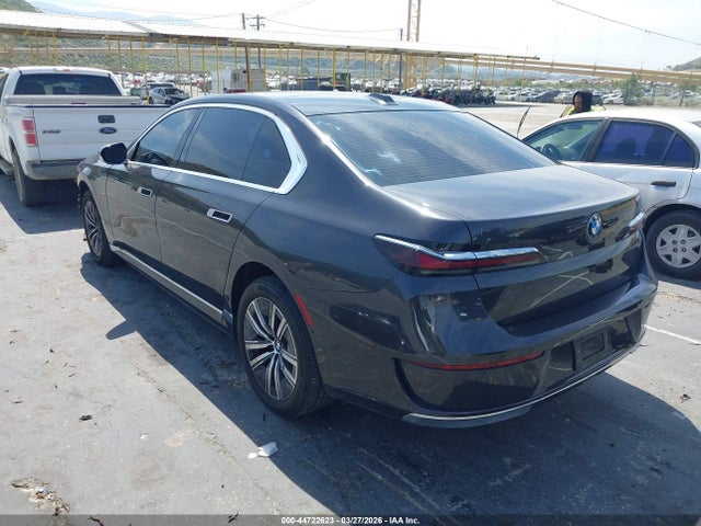 2024 Bmw I7 Edrive50 მანქანა იყიდება აუქციონზე, vin: WBY43EJ09RCR07277, აუქციონის ნომერი: 44722623