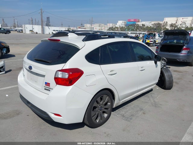 JF1GPAU60G8284309 Subaru Impreza 2.0i Sport Limited