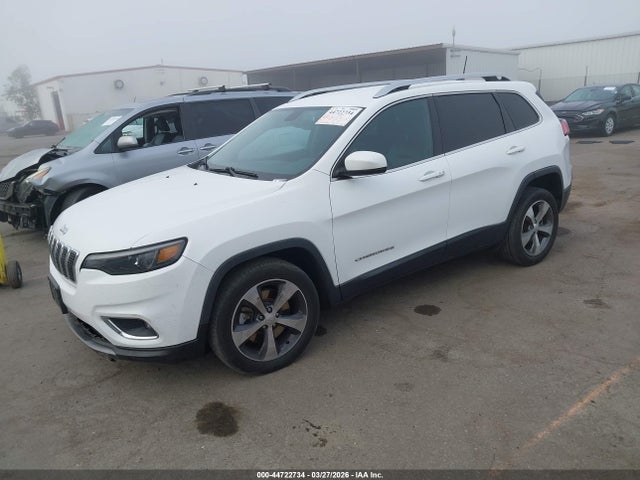 2019 Jeep Cherokee Limited Fwd მანქანა იყიდება აუქციონზე, vin: 1C4PJLDB3KD419562, აუქციონის ნომერი: 44722734