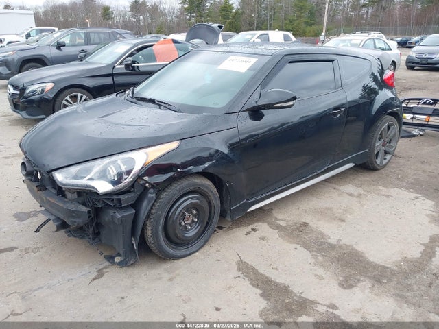 2013 Hyundai Veloster Turbo W/black მანქანა იყიდება აუქციონზე, vin: KMHTC6AE3DU095648, აუქციონის ნომერი: 44722809