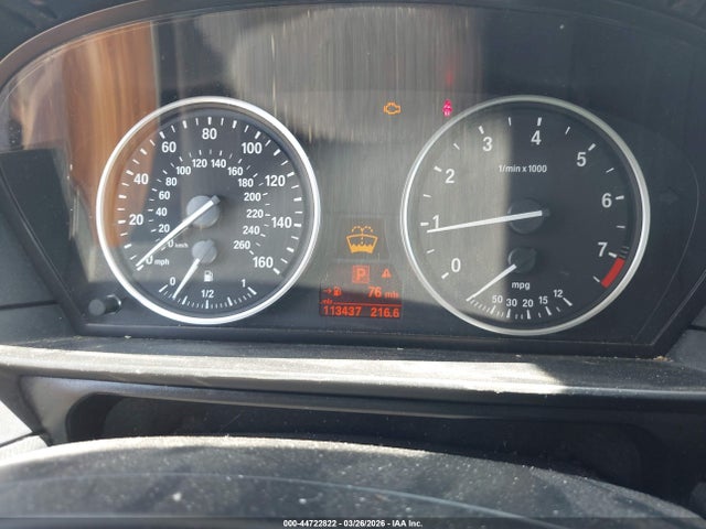 2010 Bmw 528i მანქანა იყიდება აუქციონზე, vin: WBANU5C59AC126384, აუქციონის ნომერი: 44722822