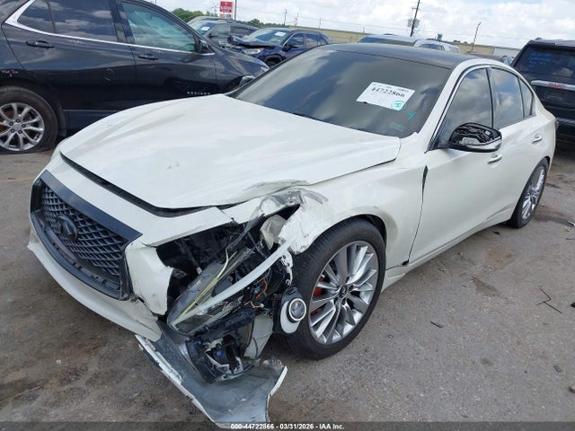 Aukcja sprzedaży 2018 Infiniti Q50 3.0t Luxe, vin: JN1EV7AP6JM357501, numer aukcji: 44722866