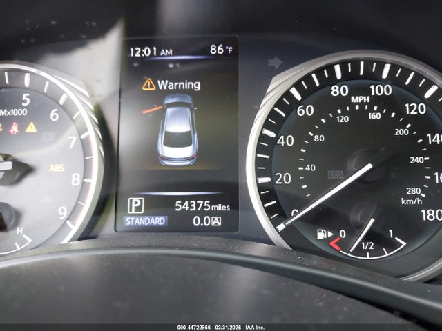 Aukcja sprzedaży 2018 Infiniti Q50 3.0t Luxe, vin: JN1EV7AP6JM357501, numer aukcji: 44722866