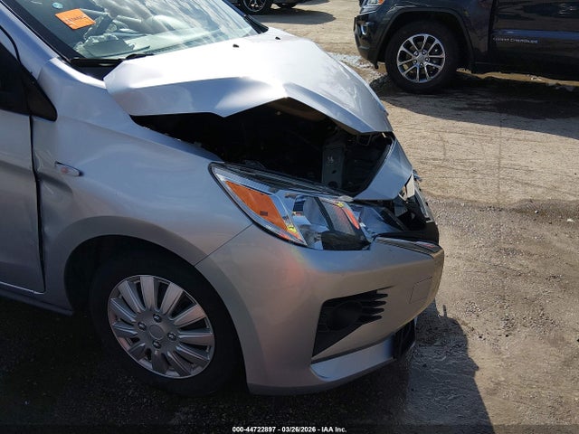 2022 Mitsubishi Mirage Es/le მანქანა იყიდება აუქციონზე, vin: ML32AUHJ9NH006658, აუქციონის ნომერი: 44722897