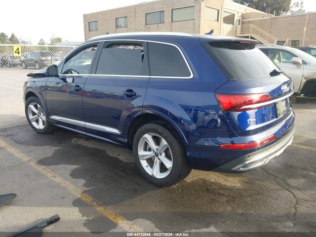 Aukcja sprzedaży 2022 Audi Q7 Premium 45 Tfsi Quattro Tiptronic, vin: WA1AJBF73ND014891, numer aukcji: 44722946