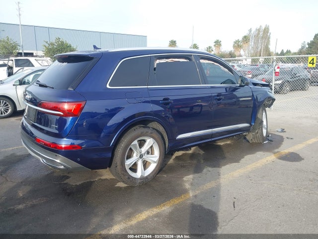 Aukcja sprzedaży 2022 Audi Q7 Premium 45 Tfsi Quattro Tiptronic, vin: WA1AJBF73ND014891, numer aukcji: 44722946
